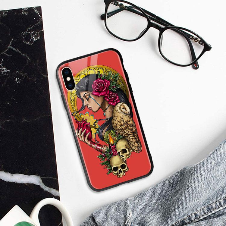 Ốp Lưng Đầu Lâu Phong Thủy dành cho Iphone 6/6Plus/6S/6S Plus/7/7Plus/8/8Plus/X/Xs/Xs Max/11/11 Promax/12/12 Promax Lpc20120102