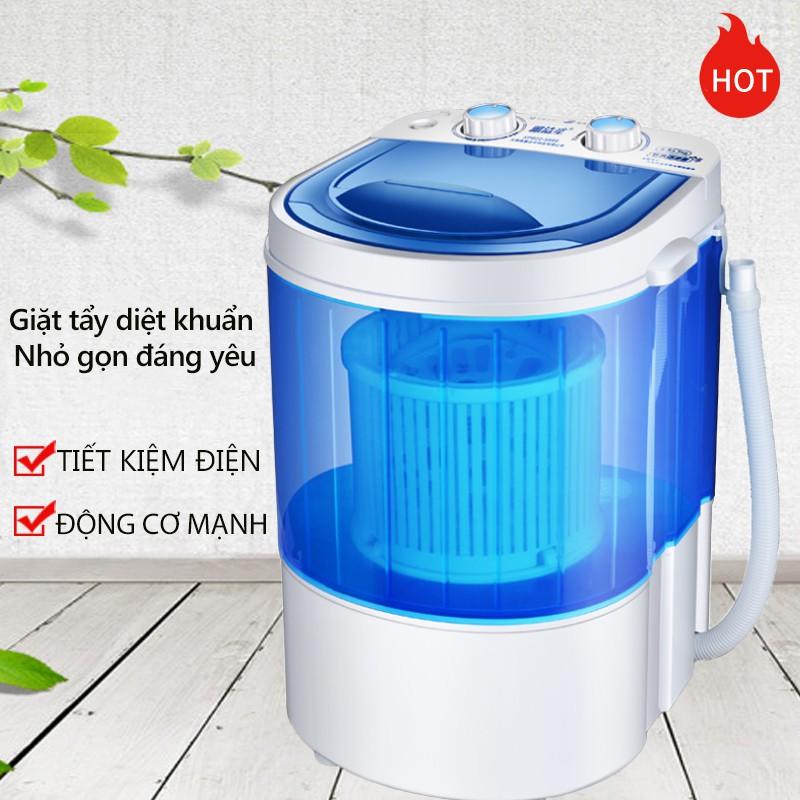 HM1090 Máy giặt mini Xiaoe lồng giặt trong suốt máy giặt mini giặt đồ trẻ em vinhthuan.shop