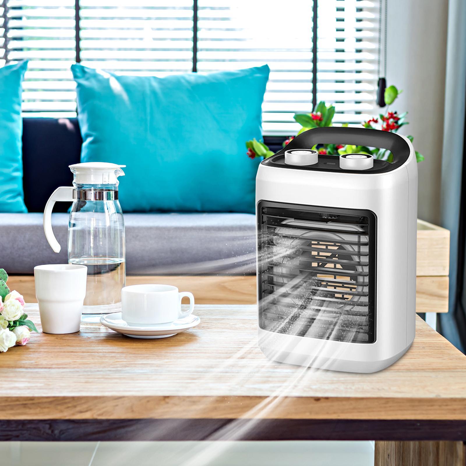 Air Conditioning Fan Personal Portable Air Conditioner for Desk Dorm Bedroom