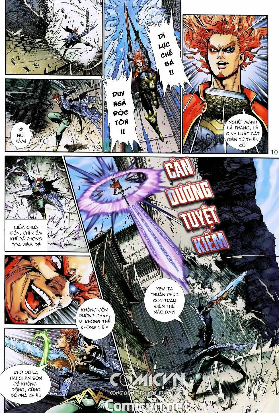 thần binh huyền kỳ 3+3.5 chapter 132 10