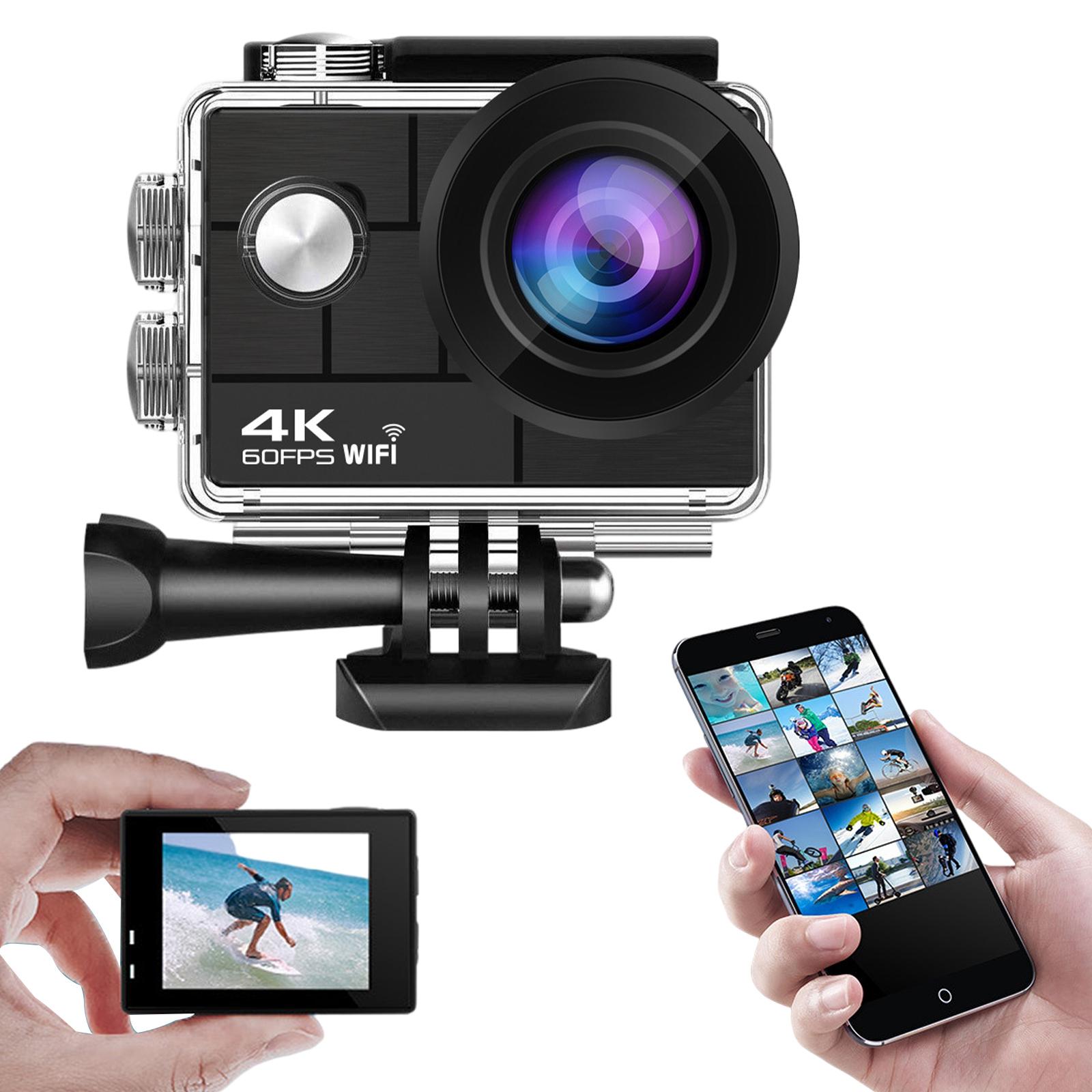 Máy ảnh hành động mini Campark V30 20MP không thấm nước 4K