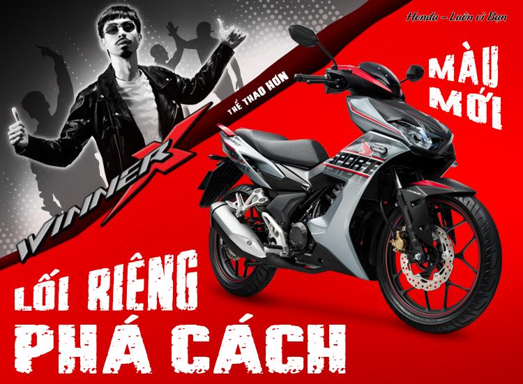 Xe Máy Honda Winner X - Phiên Bản Thể Thao - Phanh ABS