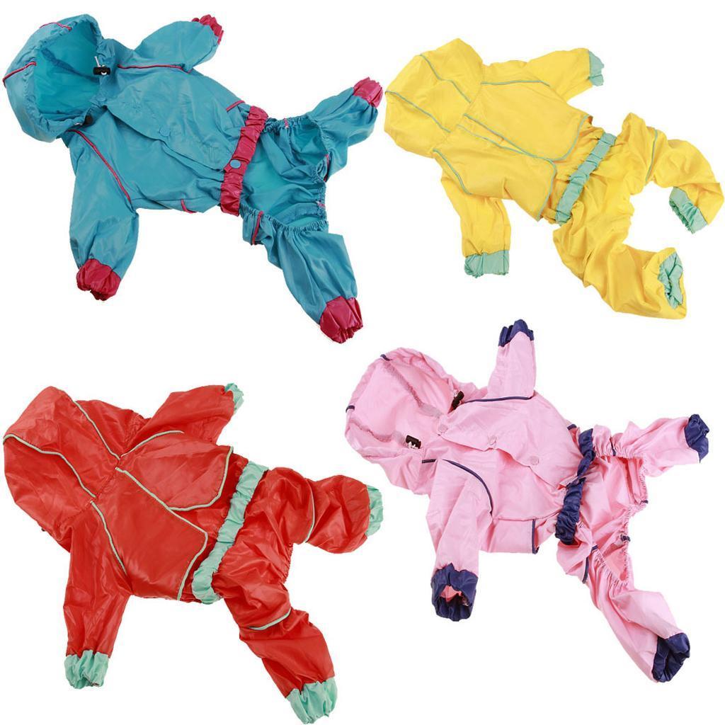Waterproof Outdoor Clothing Unisex Dog Raincoat Jacket Coat