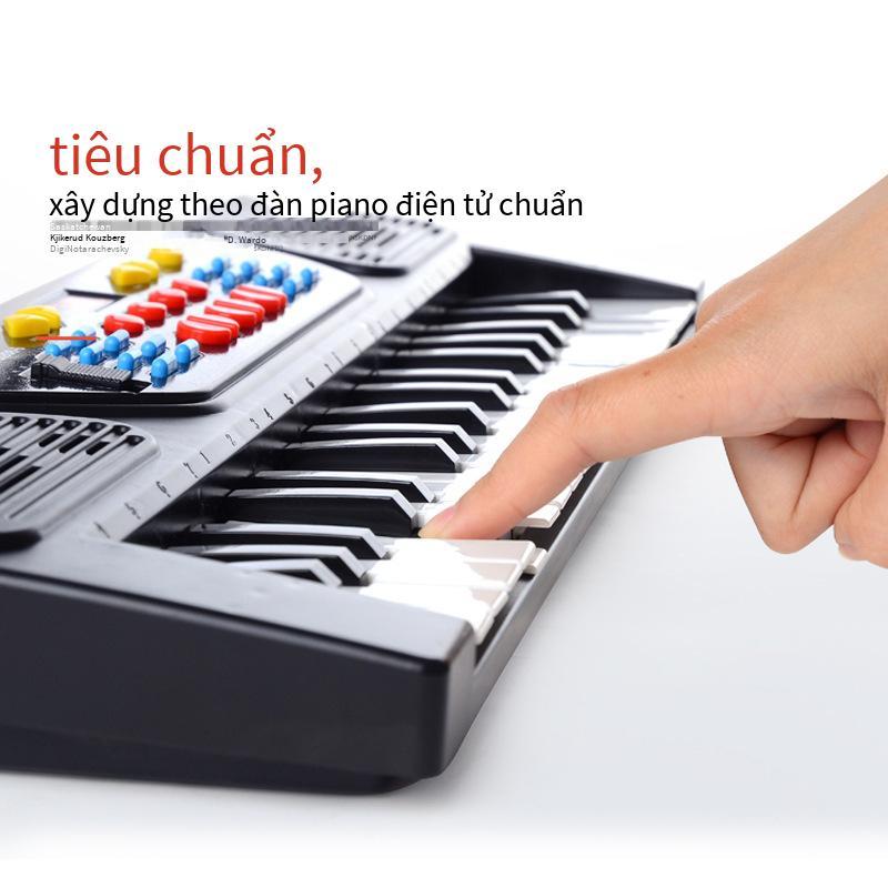 Phong cách mới nhất Amazon 37 phím dành cho trẻ em đàn organ điện tử micrô micrô đa chức năng âm nhạc đàn piano đồ chơi nhạc cụ