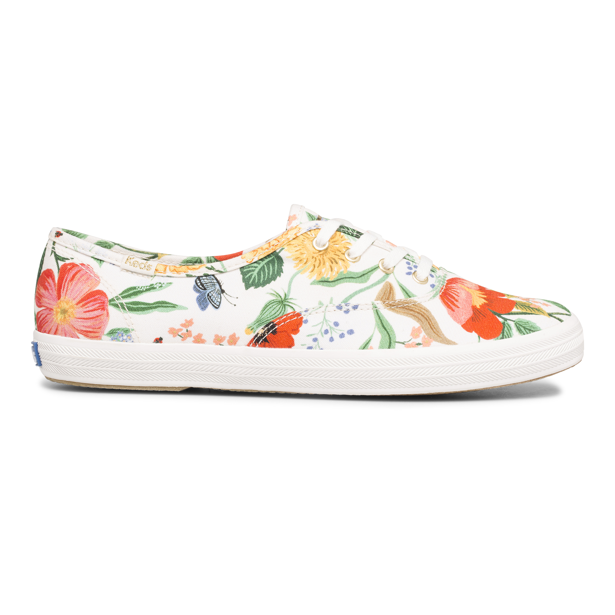 Giày Keds Nữ- Champion Canvas Rifle Paper Co. Botanical CVS White- KD065569