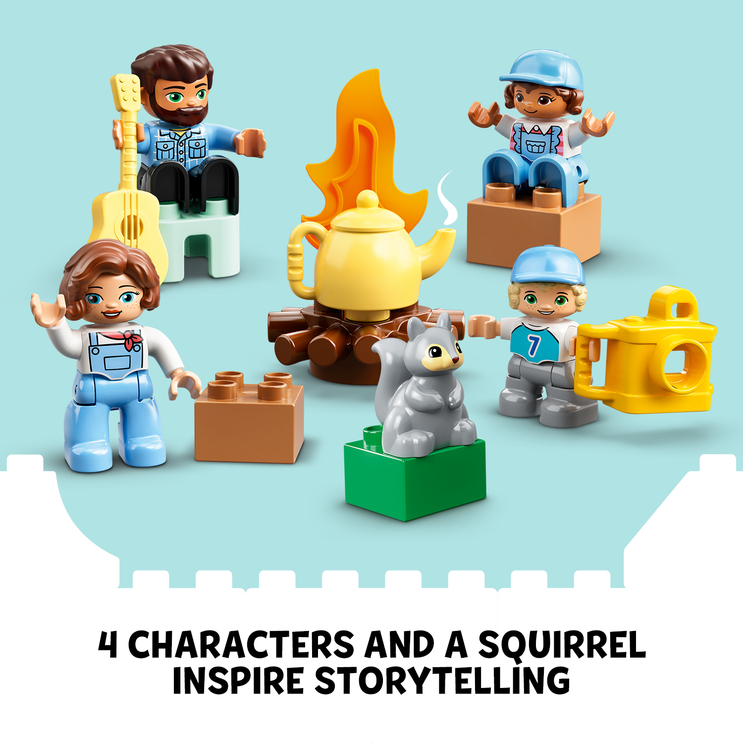LEGO DUPLO 10946 Chuyến phiêu lưu cắm trại gia đình