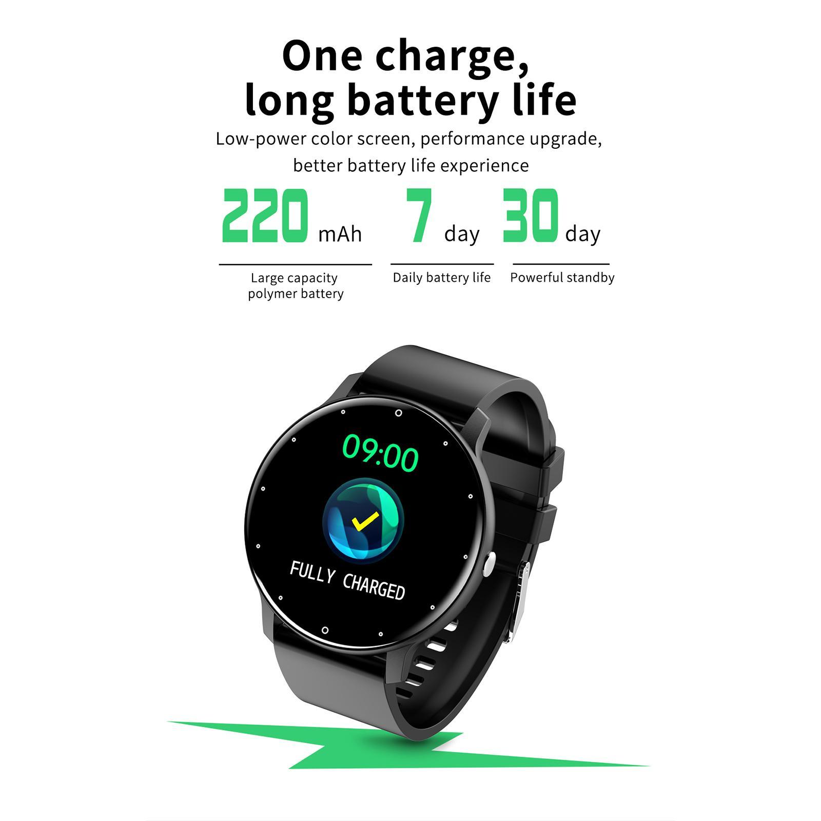 1.28 inch Zl02D Smart Watch Fitness  Stopwatch for Android iOS