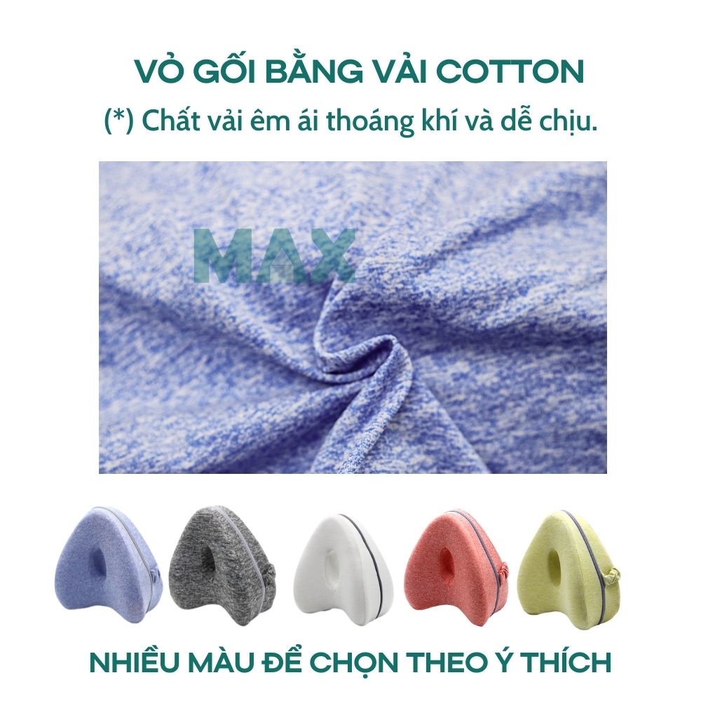 Gối kẹp chân chuẩn y tế giúp cải thiện lưu thông máu giảm tê mỏi chân dùng cho phụ nữ mang thai, người lớn tuổi