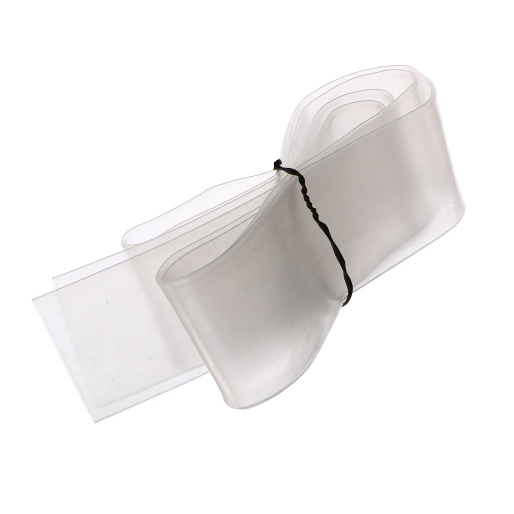1 Mét 25 Mm Trong Suốt/Trắng 2:1 Nhiệt Ống Dây Cáp Sleeving Bọc 3.28Ft