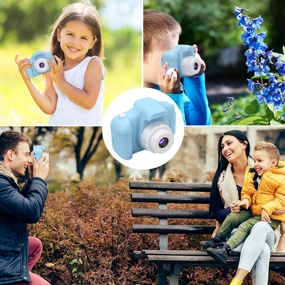 Máy Ảnh Kỹ Thuật Số Mini 8Mp Hd Chống Va Đập Phù Hợp Với Trẻ Em Kids Digital Video Camera Mini