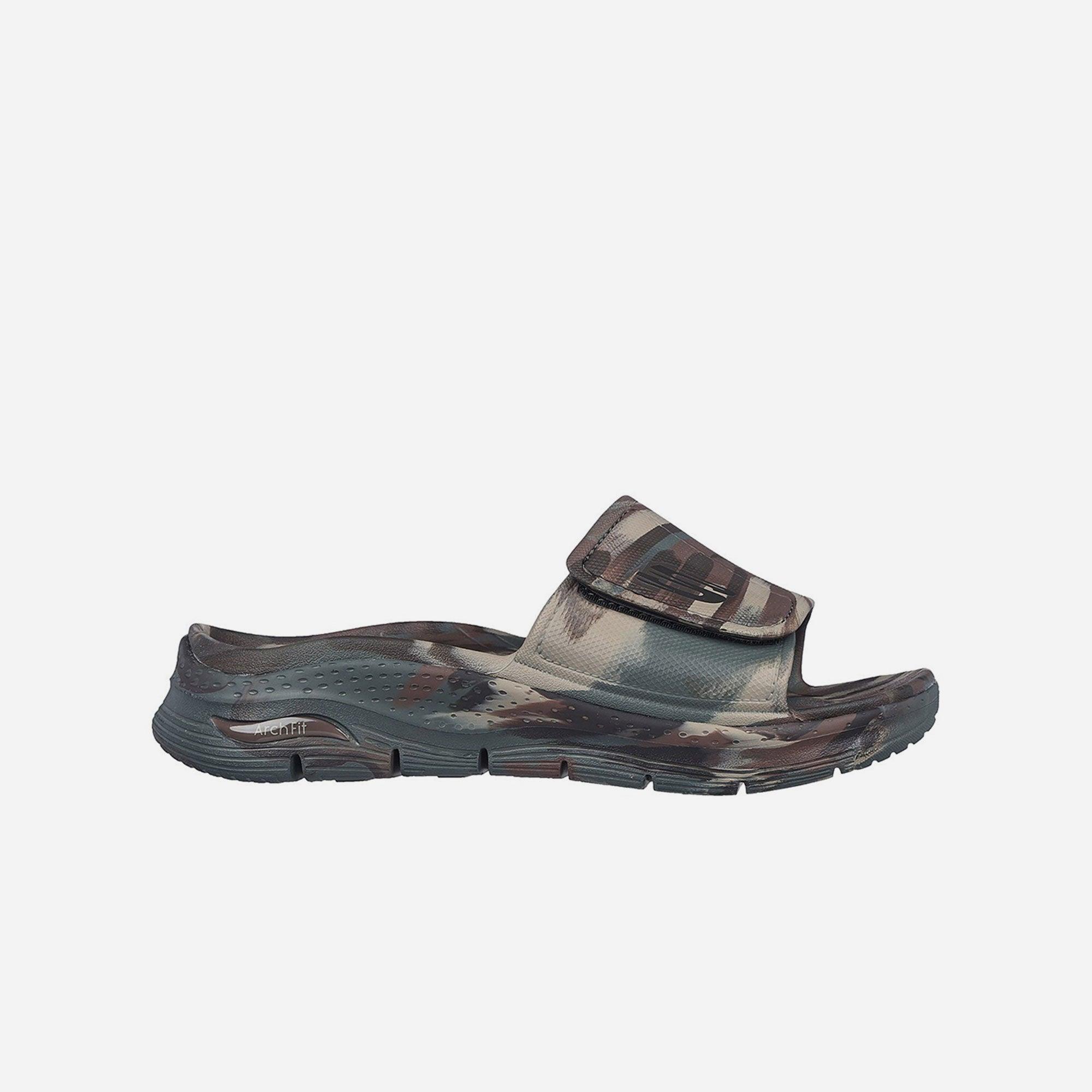 Dép thời trang nam Skechers Arch Fit Foamies - 243170-CAMO