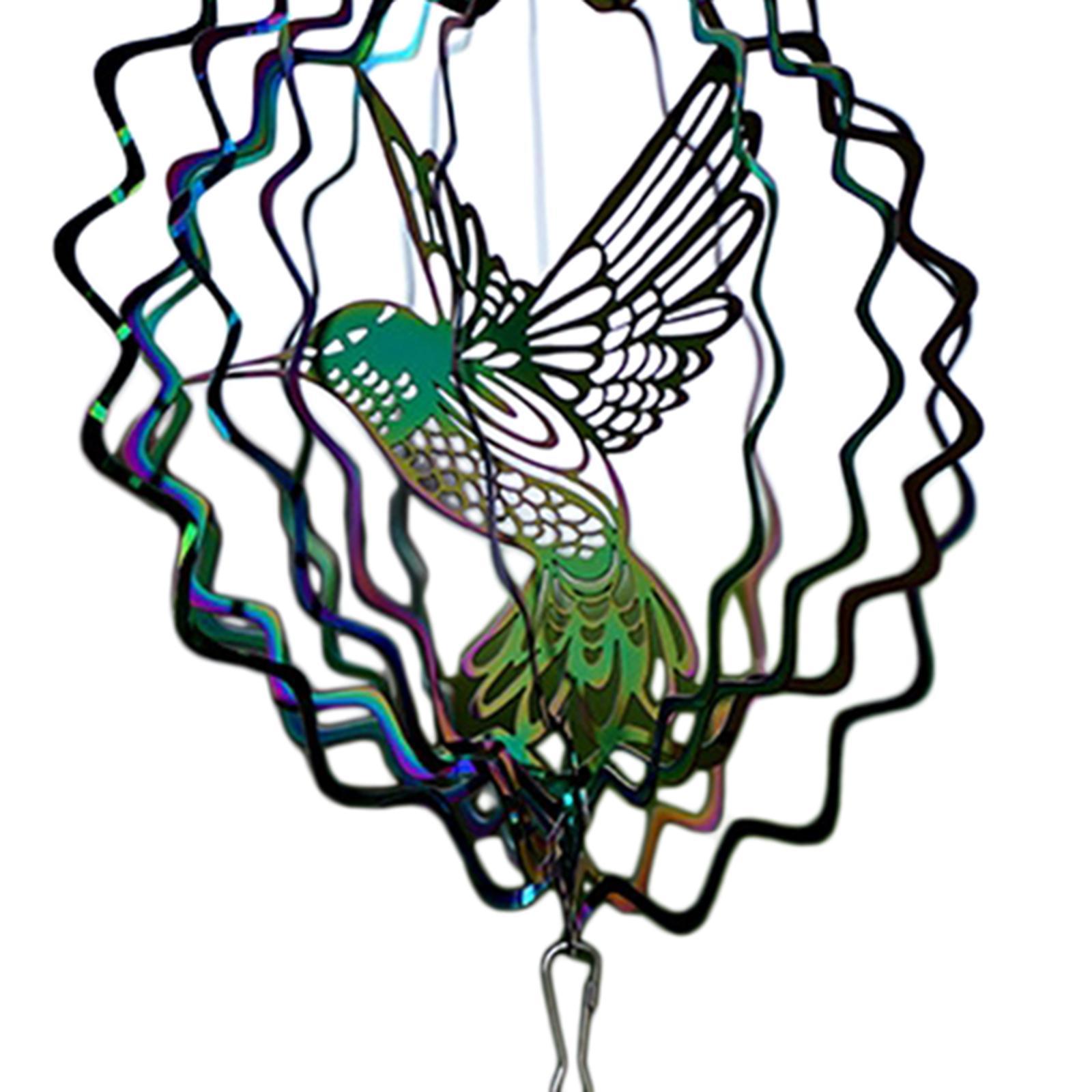 Wind  Wind Chime Garden Ornament Windchime Metal Wind Catcher Wind Sculpture Hanging for Lawn Living Room Outdoor Home