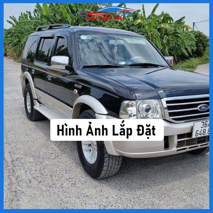 Vè che mưa đen Everest 2005-2006-2007-2008-2009-2010-2011-2012-2013-2014-015 nhựa ABS chắn mưa, cản bụi