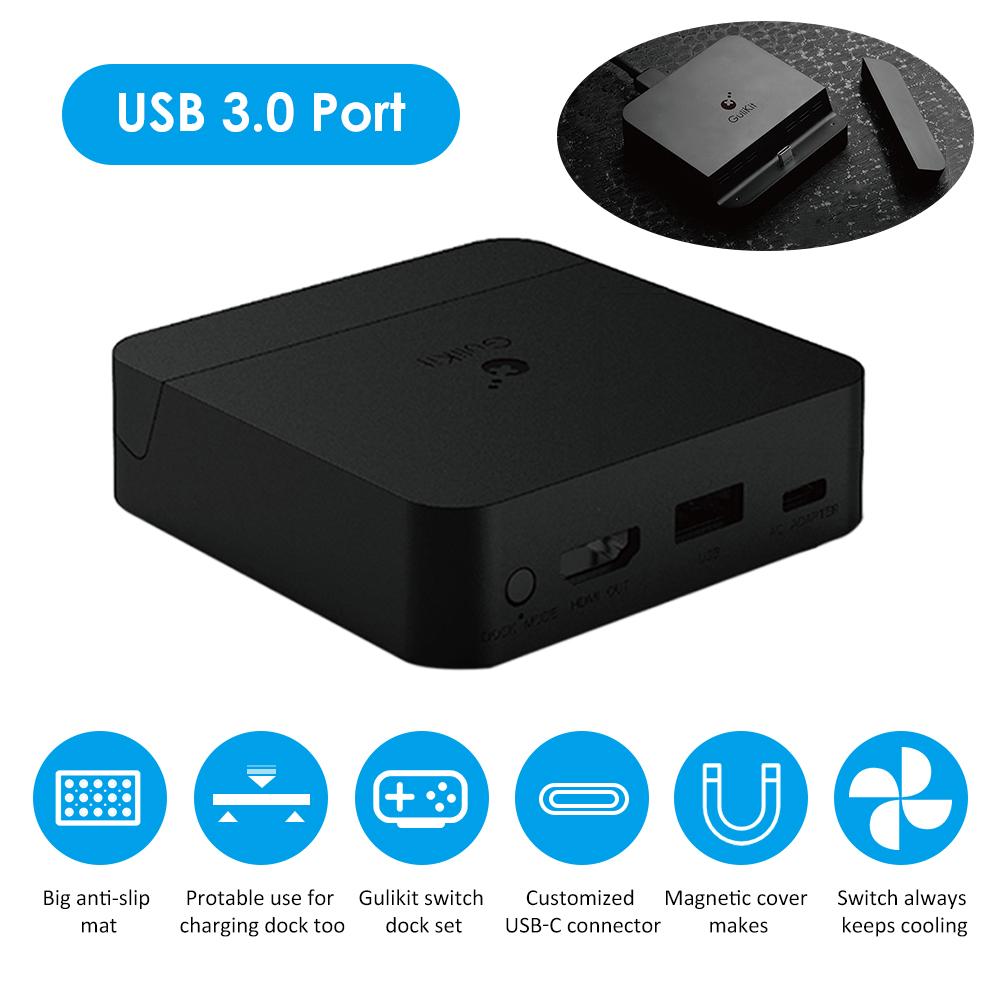 Phụ kiện lắp ráp công tắc Gulikit NS06. Đế gắn đế Type-C