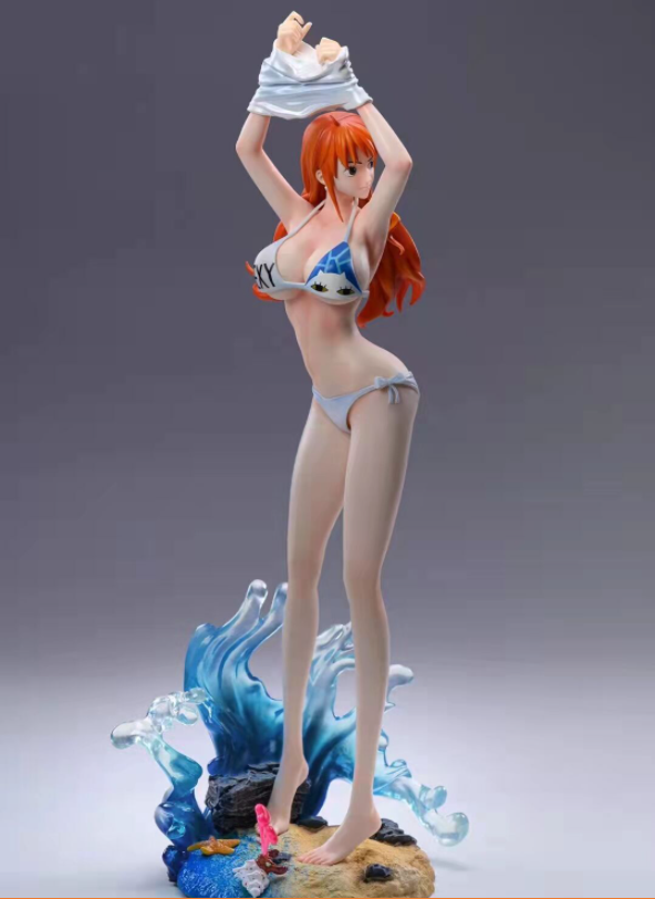 Mô hình Nami tắm biển cởi áo 35cm - One Piece