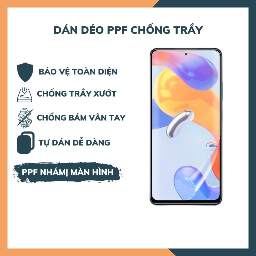 Dán dẻo ppf redmi note 11 pro 5g trong suốt,nhám,chống trầy xướt,giữ nguyên vẻ đẹp