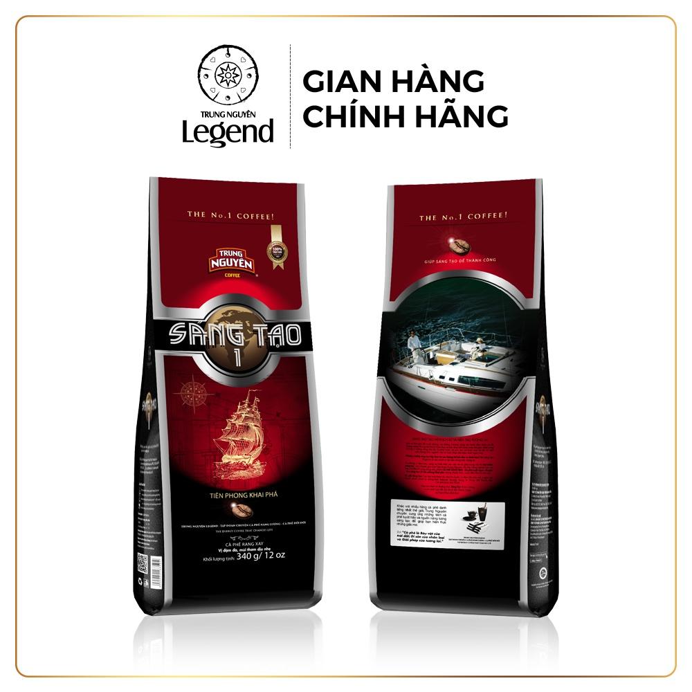 Cà phê Rang Xay Sáng Tạo 1 - Trung Nguyên Legend - 340gr (Culi và Robusta)