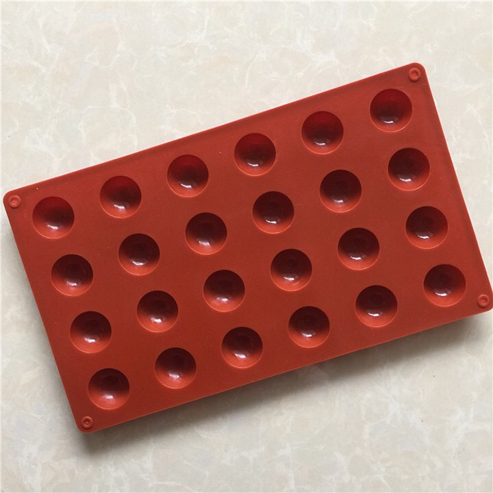 Khuôn silicon 35 ô bán cầu