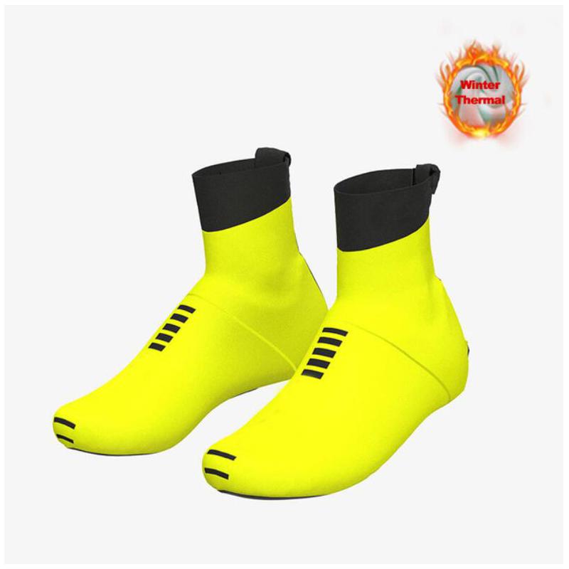 Mới mùa đông ấm áp Lông cừu Giày xe đạp che phủ thể thao dành cho nam Color: Shoe cover 8 Size: S