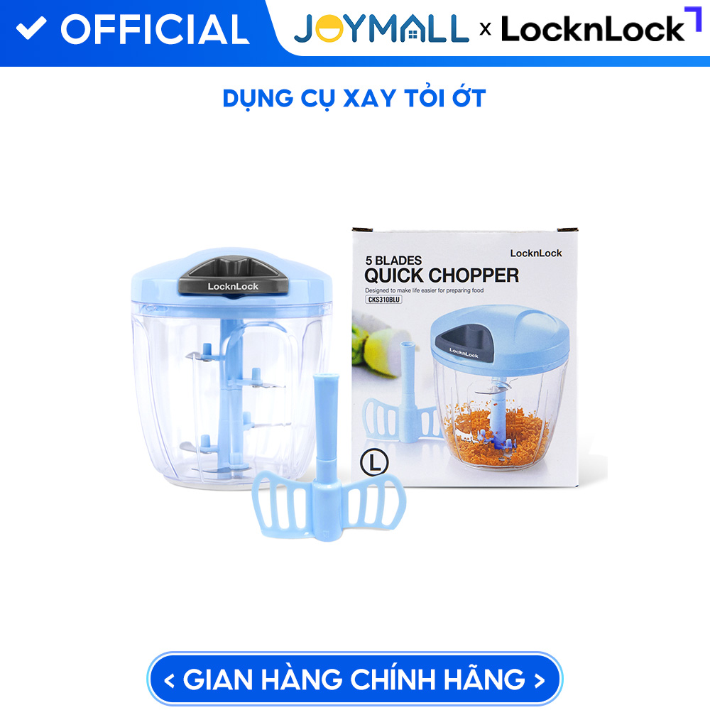Dụng Cụ Băm Rau Củ Quả Lock&ampLock Quick Chopper CKS310BLU 900ml