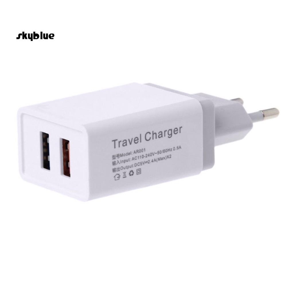 Củ sạc nguồn AC dành cho điện thoại gồm 1/2/3 lỗ cắm USB 5V/4A
