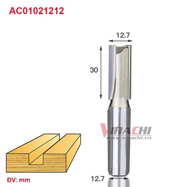 Mũi Lấy Nền Ngắn AC0102 cốt 12.7 - Mũi Lấy Nền Ngắn dùng để bào, gọt độ cong, cua góc soi rãnh trên máy cầm tay