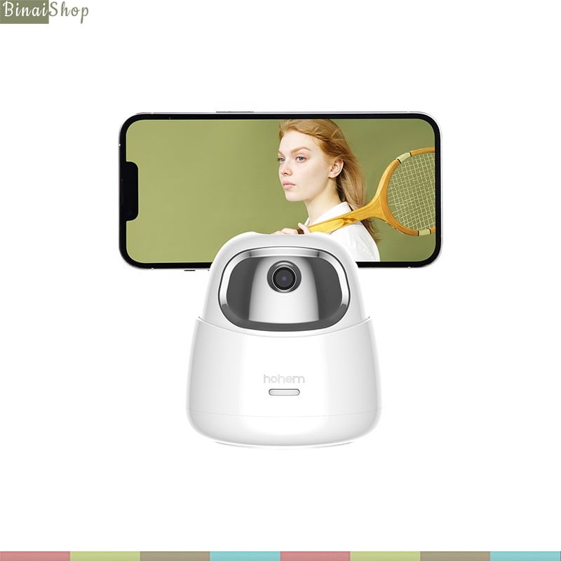 Hohem GO - Gá Kẹp Điện Thoại Tích Hợp Cảm Biến Tầm Nhìn AI Xoay 360°, Thời Gian Sử Dụng 10 Giờ- Hàng chính hãng