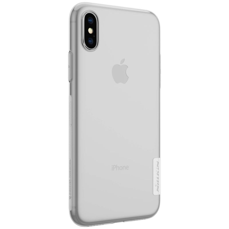 Ốp Lưng Dẻo Silicon Trong Suốt cho Apple iPhone XS, iPhone X Hiệu Nillkin - Hàng chính hãng.