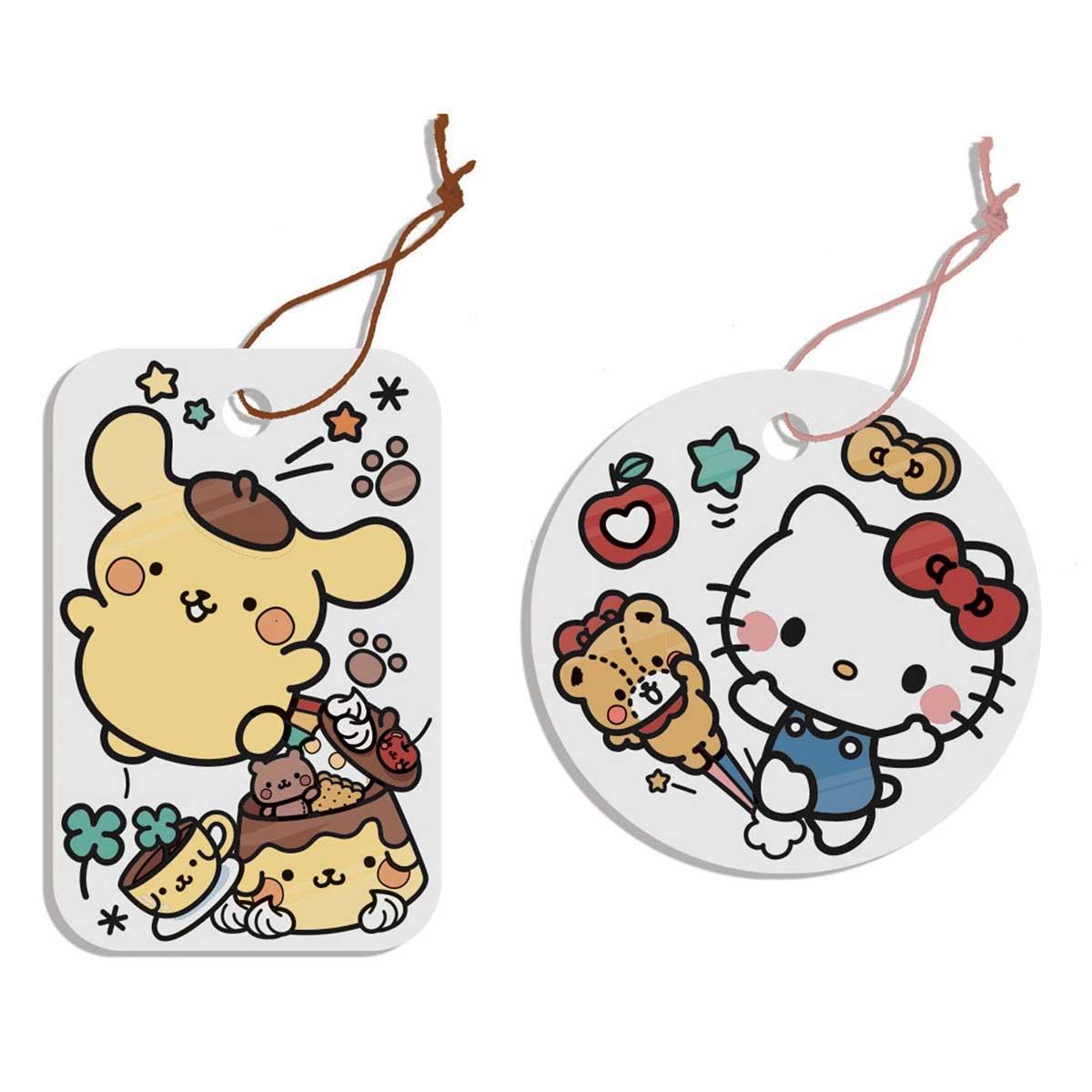 Sách Hello Kitty and Friends - Colour-Your-Own Greeting Cards and Gift Tags