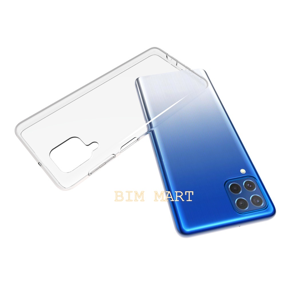 Ốp lưng dành cho Samsung Galaxy M62 silicon dẻo trong suốt cao cấp A+
