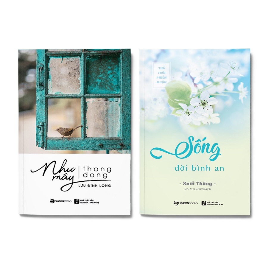 Combo 2 cuốn: Sống Đời Bình An + Như Mây Thong Dong