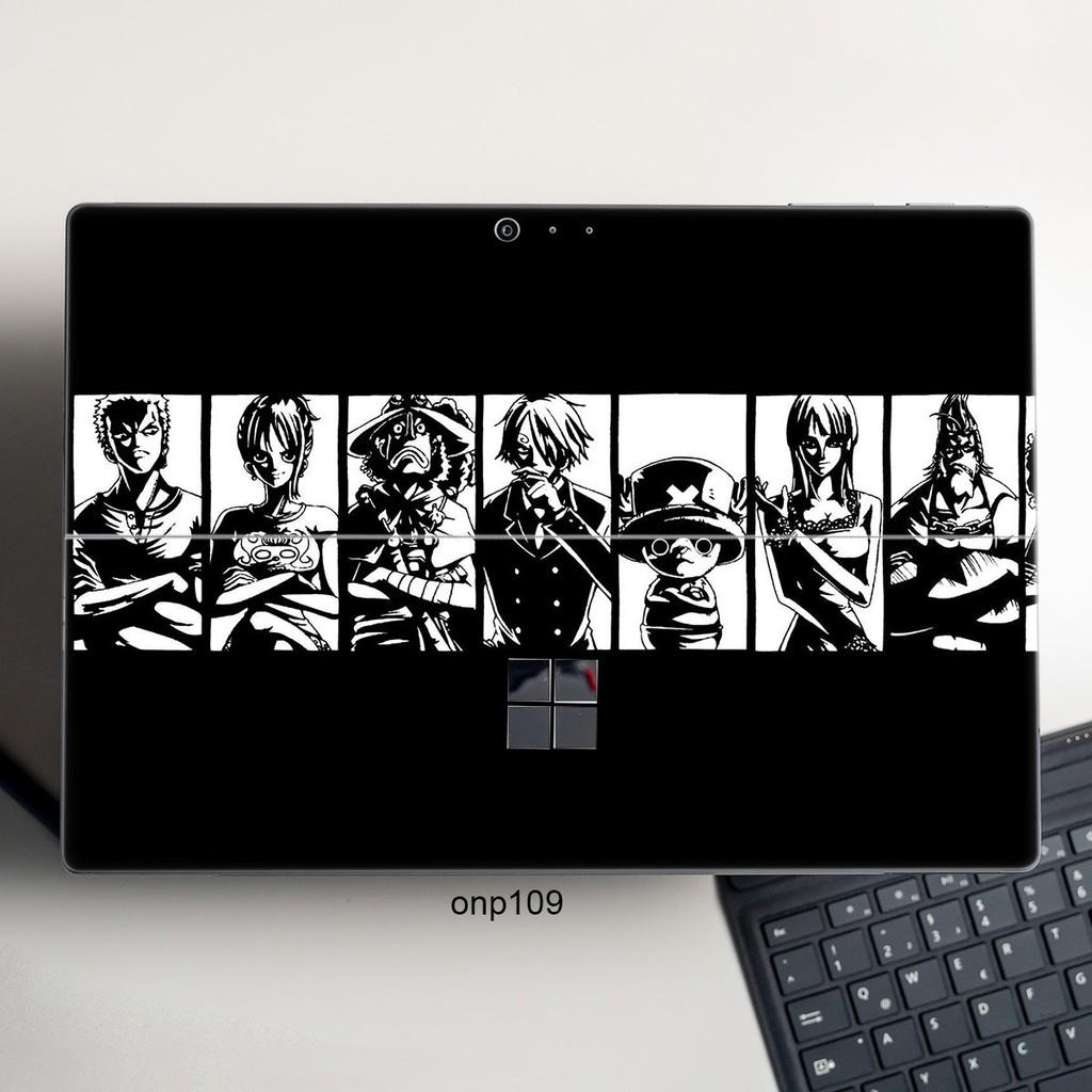 Skin dán hình One Piece x11 cho Surface 3 2015; Go, Go 2, Go 3; Pro 2 3 4 5 6 7 8 X