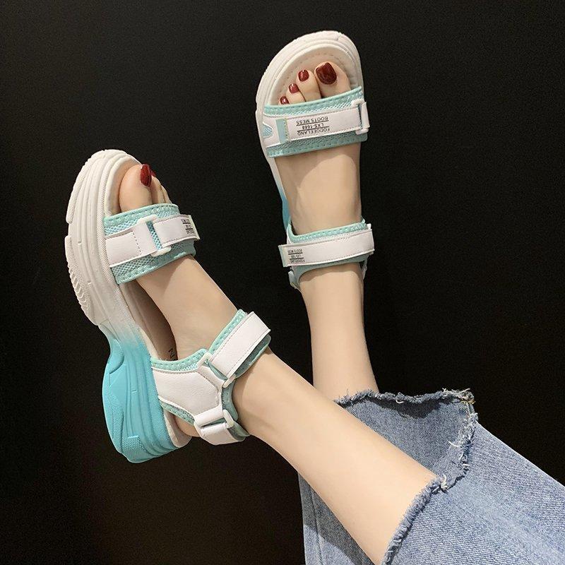 Giày Xăng Đan Thể Thao Đế Dày Thời Trang Cho Nữ