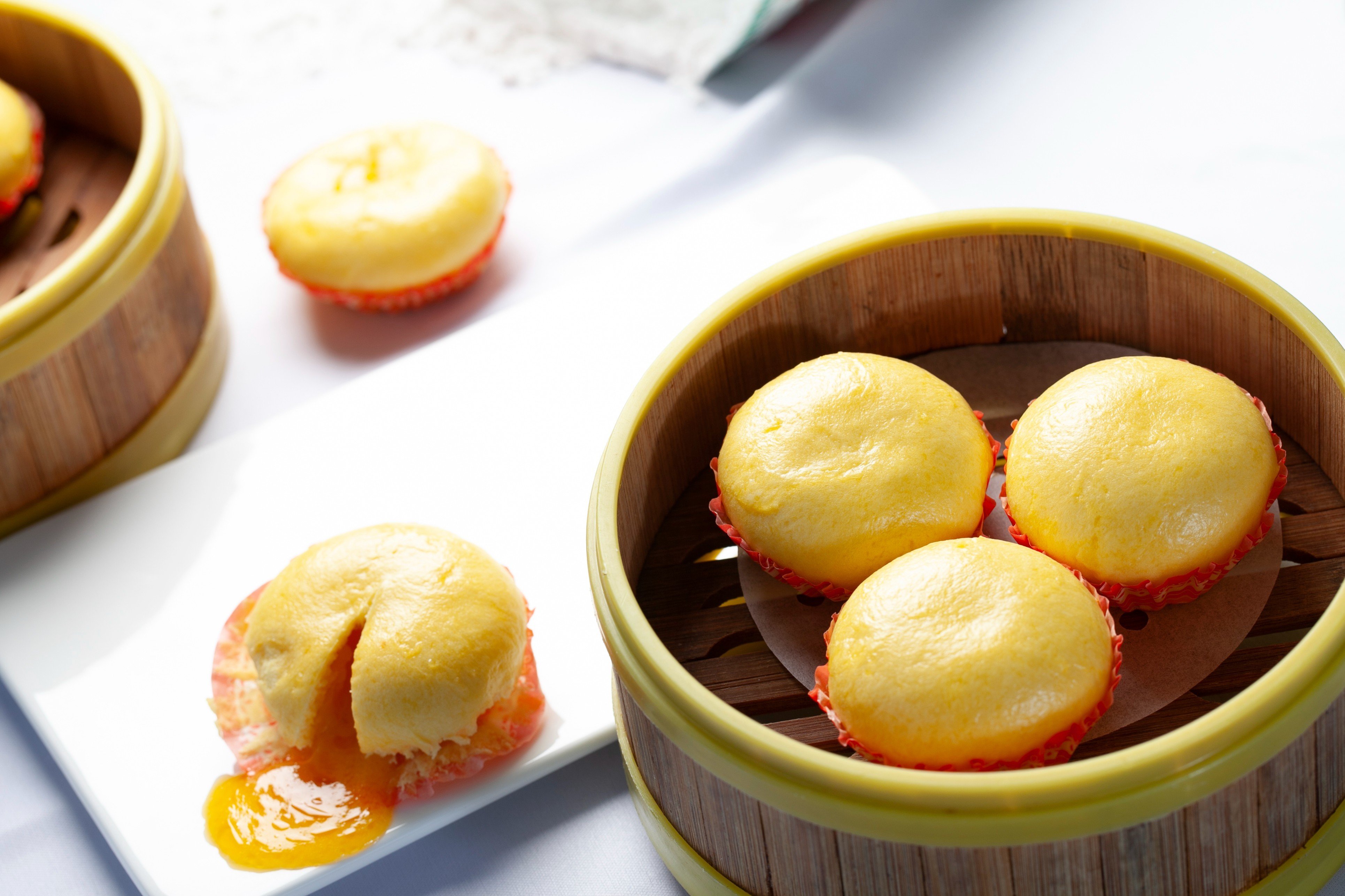 Bánh bao kim sa Bamboo 240g