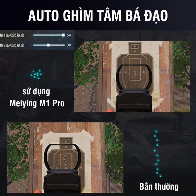 Meiying M1 Pro - bộ chuyển đổi bàn phím chuột chơi PUBG Mobile, Free Fire, COD hỗ trợ cả chip MediaTek