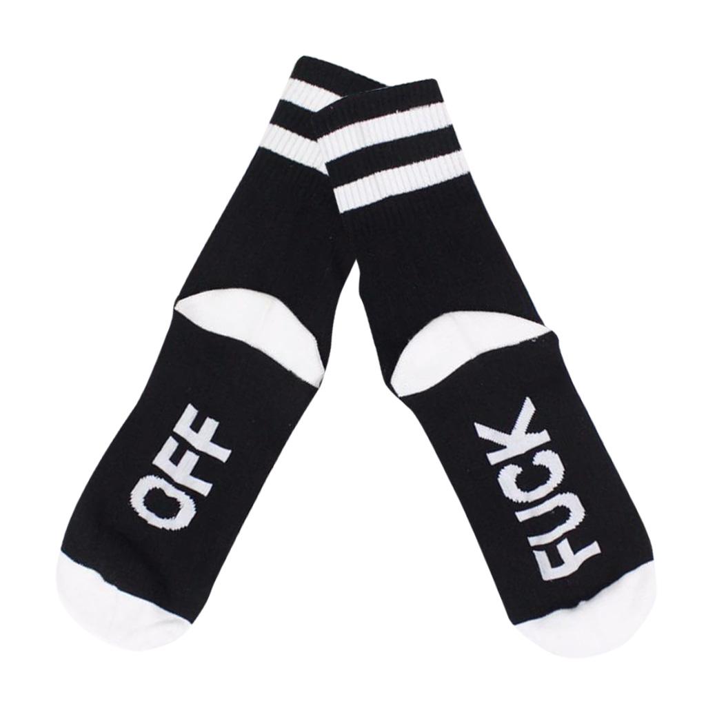 Unisex F** Crew Socks Causal Winter Warm Tube Socks