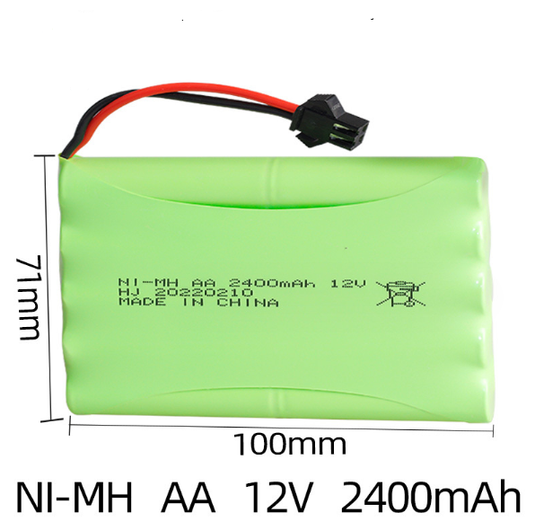 Pin Ni-MH Loại AA 12v 2400mah Xe Điều Khiển Từ Xa - Thiết Bị Điện Gia Dụng Hàng Mới 100%