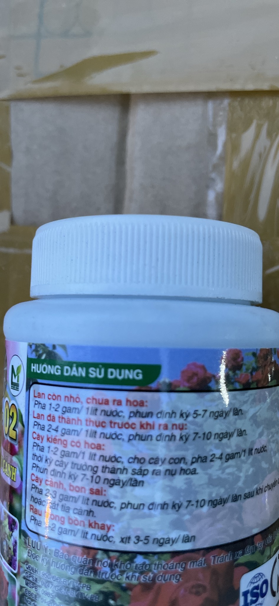 Phân bón lá kích hoa lan cây cảnh LM 100gr