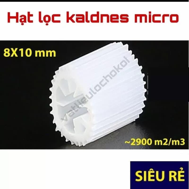 Hạt lọc Kaldnes micro loại tốt nhất 1kg, đệm vi sinh kanet - vật liệu lọc hồ cá