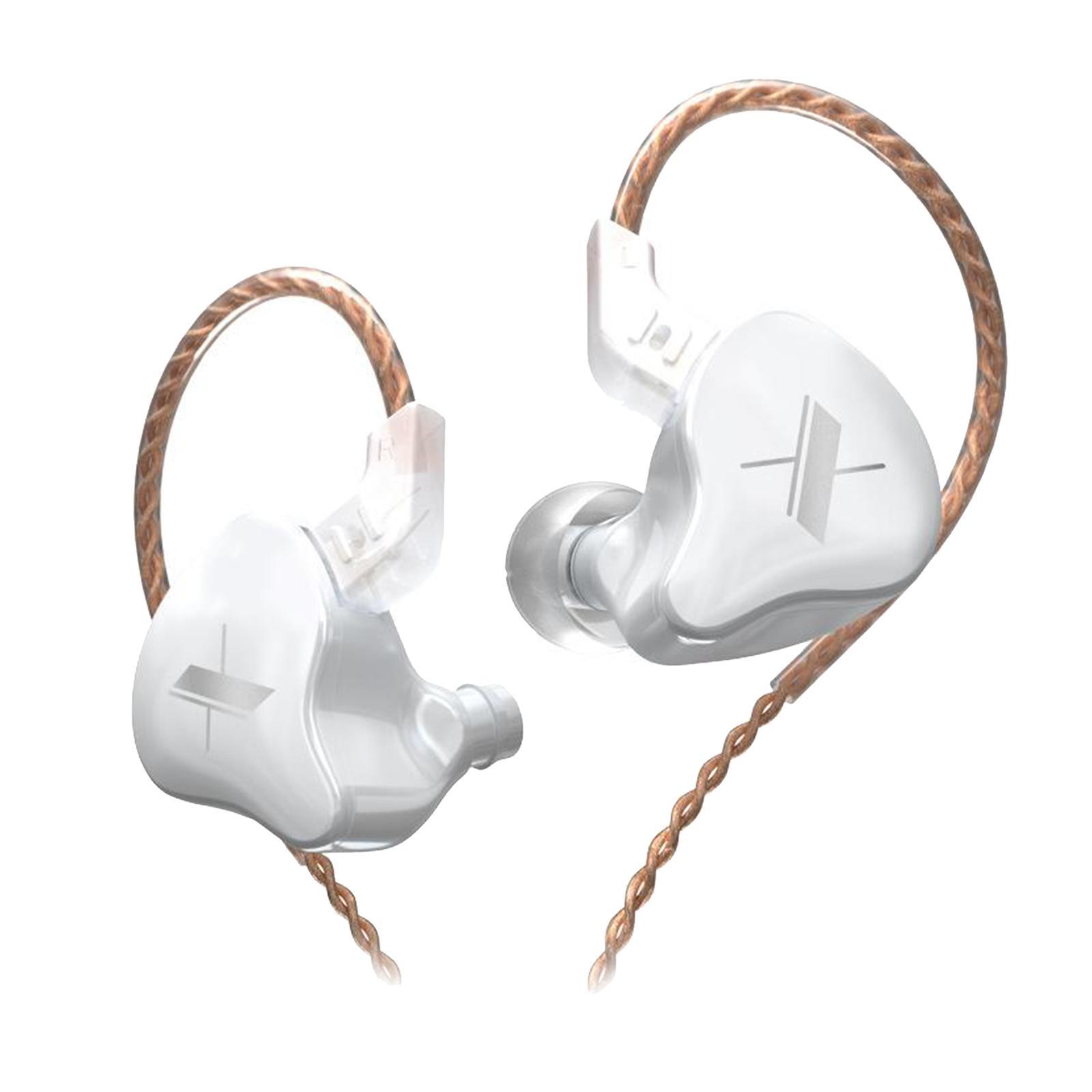KZ 1DD Earphone In-Ear Earbud 10mm Dynamic Driver white no mic