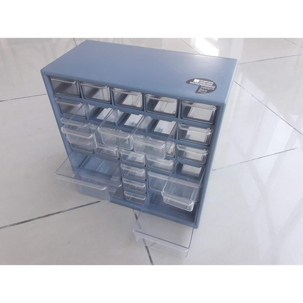 Hộp tủ đựng nhiều ngăn bằng nhựa