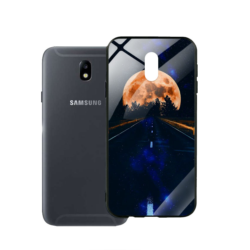 Ốp Lưng Kính Cường Lực cho điện thoại Samsung Galaxy J7 Pro - Moon 09