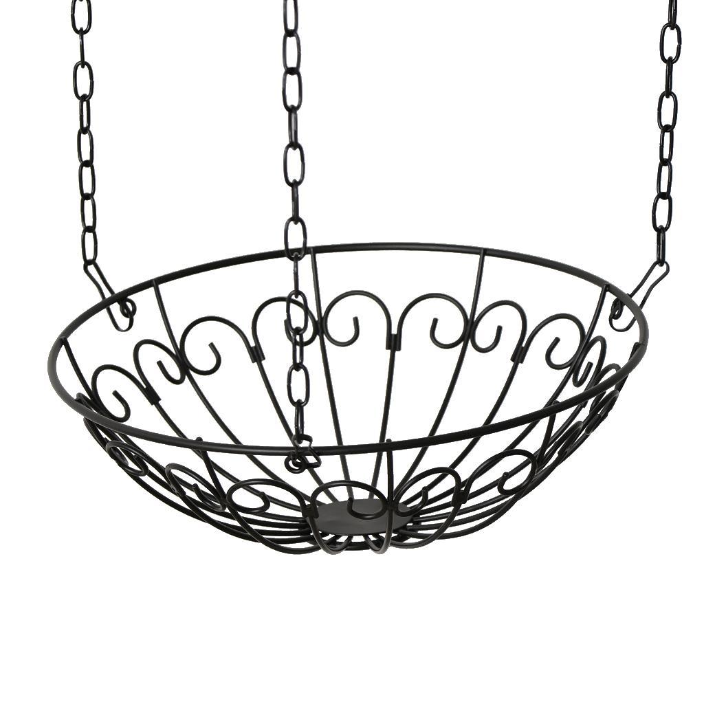 3 Tier Metal Kitchen Wire Vegetable Rack Fruit Hanging Basket Bowl Shower