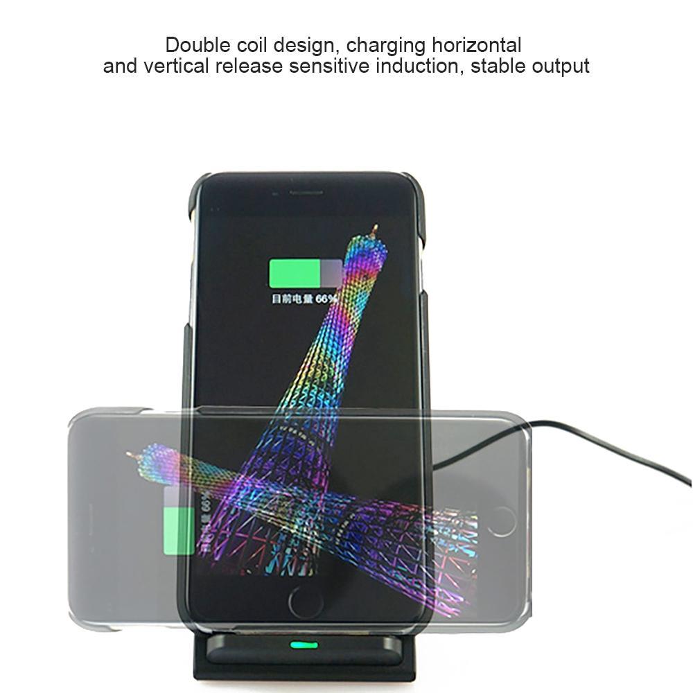 Đế Sạc Nhanh Không Dây Q740 Cho Samsung S10 S9 Note 10 9 10w Iphone 11 Pro Xs Xr X 8