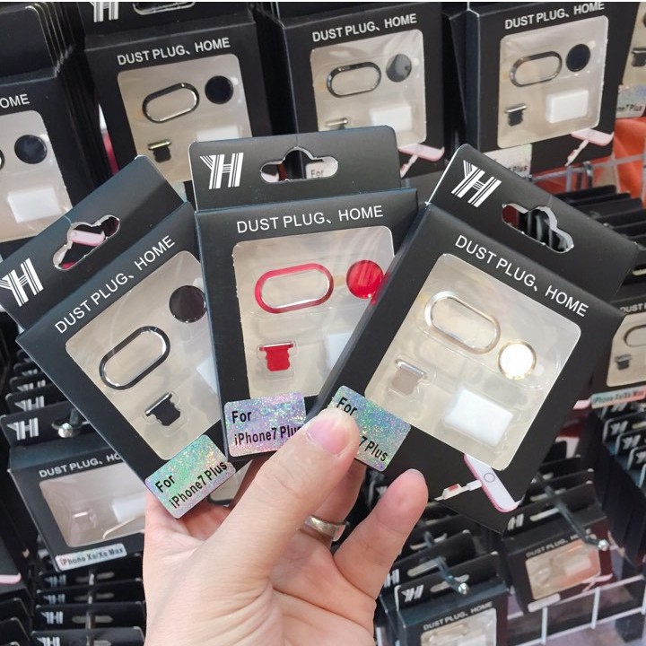 Bộ Viền Kim Loại Bảo Vệ Camera Dành Cho IPhone 7PL/8PL