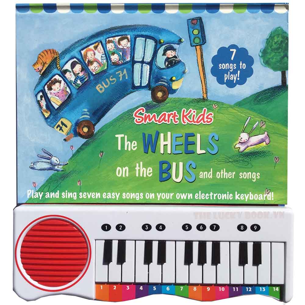 Sách Piano Book - Wheels On The Bus