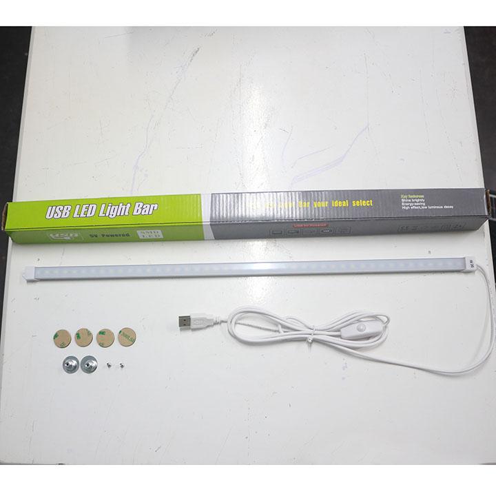 Đèn led cổng USB gắn kệ sách, tủ quần áo, tầng hầm, hành lang HT761