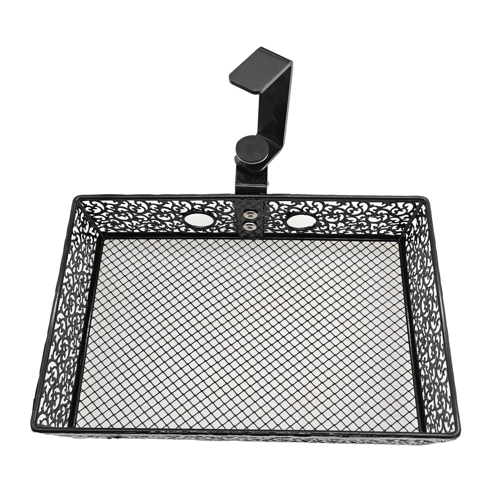 Under Desk Storage Organizer Swivel Metal Clamp Mount Stationary Holder