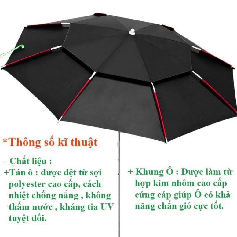 XẢ KHO- Ô Câu Cá Ô Dù Che Nắng Mưa Hình Xanh Dọc Dưa KK-11