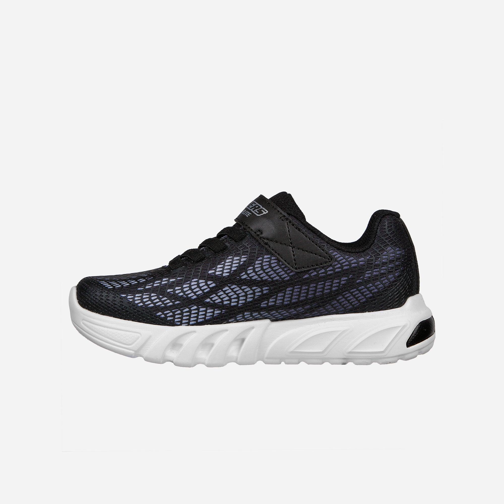 Giày sneaker bé trai Skechers Flex-Glow Elite - 400137L-BKSL